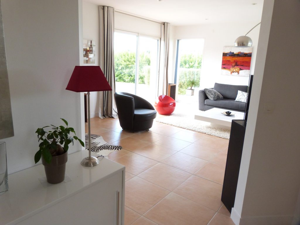 Couloir maison moderne - Menuiserie